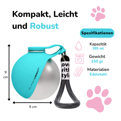 Wasserflasche für Hunde